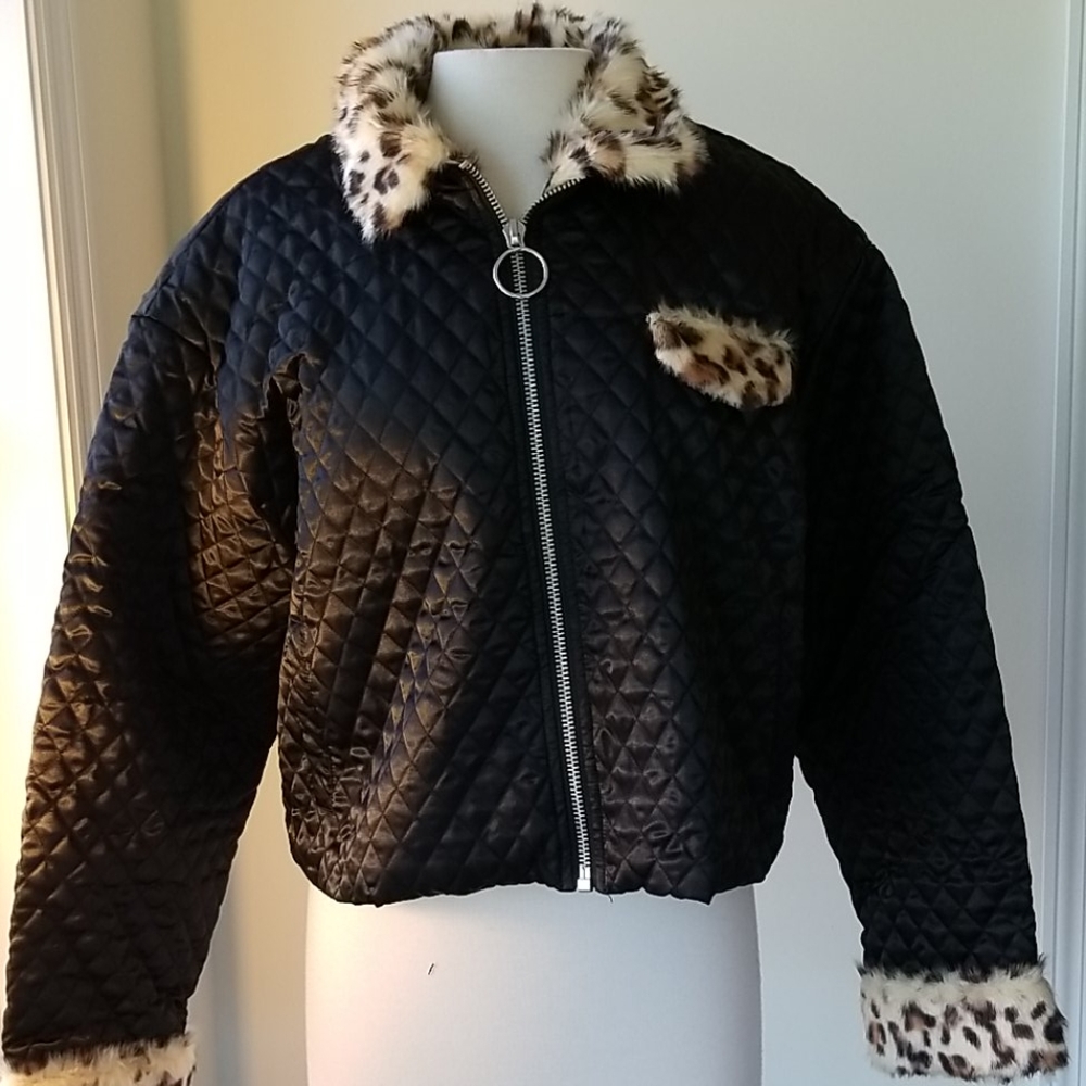 ⭐Great Jacket CURRENT MOOD Satin Jacket larger size 🌺🌺🌺 - Picture 2 of 10